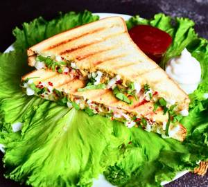Corn Cheese Grilled Sandwich