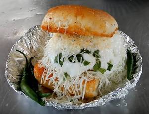 Cheese vada pav