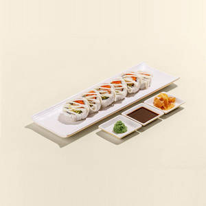Prawn Tempura & Salad Maki Roll (gimbap 6 Pcs)