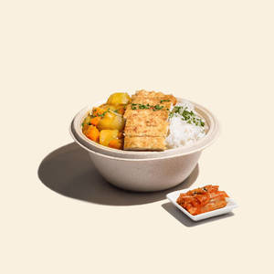 Tofu Katsu Curry Rice