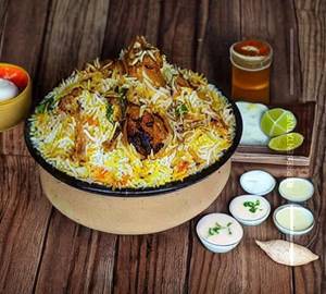 Hyderabadi Chicken Dum Biryani