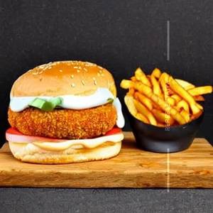 Chicken Chilli Cheese Burger