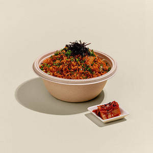 (veg) Kimchi Fried Ricebowl (kimchi Bokkumbap)