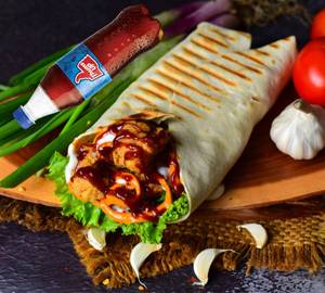 Bbq Honey Crispy Chicken Wrap Combo