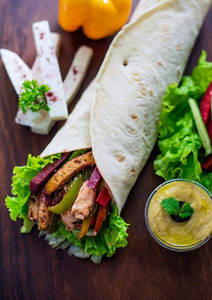 Paneer Shawarma Roll