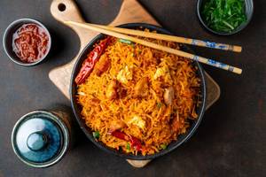 Chicken Schezwan Fried Rice