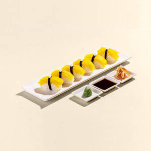 (veg) Daikon Radish Sushi - 6 Pcs