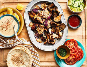 Special Chicken Shawarma Plate