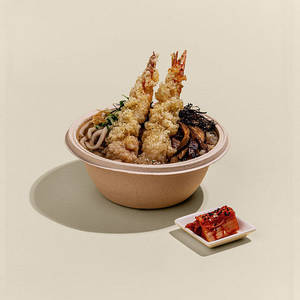 Tempura Udon (soupy)