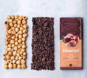 Roasted Hazelnut With 45% Mild Dark Chocolate | Vegan & Gluten Free | 50 Grams