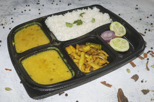 Ghee Dal Rice Aloo Bhujia  Combo