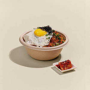 Kimchi Fried Ricebowl + Fried Egg (kimchi Bokkumbap)