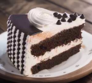 Choco Zebra Eggless Pastry