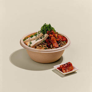 Tofu-kimchi Ramyun