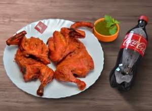 Tandoori Chicken+coke