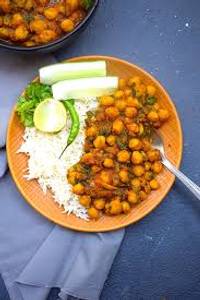 Veg Pulao and Chole