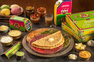 Make Your Own Tawa Parantha [veg]