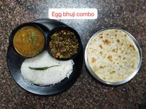 Egg Bhurji Combo