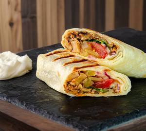 Chilli garlic chicken Shawarma