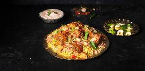 Dum Hyderabadi Murg Biryani Boneless (430 Gms)