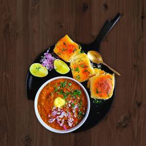 Butter paw bhaji (3 pav)
