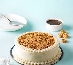 Butter Scotch  Salted Caramel Cake