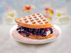 Premium Blueberry Waffle