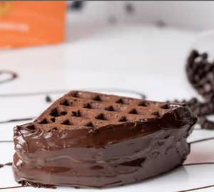 Waffle dark chocolate waffle