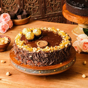 Ferrero Rocher Hazelnut Cake