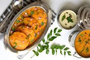 Sambar Idli  2 Pieces