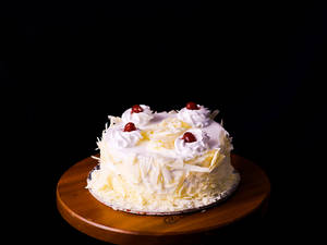 White Forest Cake