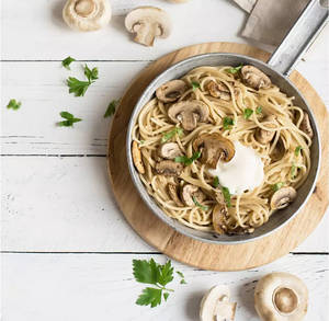 Mushroom Noodles