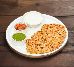 Aloo Pyaz Paratha