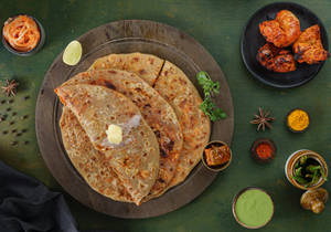 Chicken Tikka Parantha