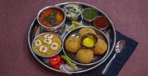 Rajasthani Swad Dal Bati Churma Fish Pure Ghee