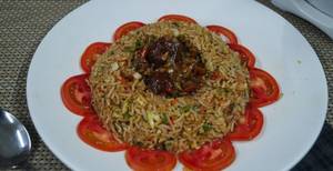 Veg Paneer Manchurian Rice