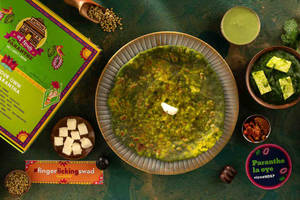 Palak Paneer Parantha