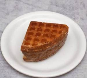 Waffle biscoff chocolate