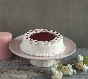 Vanilla Cream Blueberry Cake