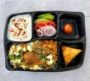 Jaman's Chicken Biryani Thali