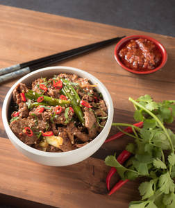 Ginger chilly beef