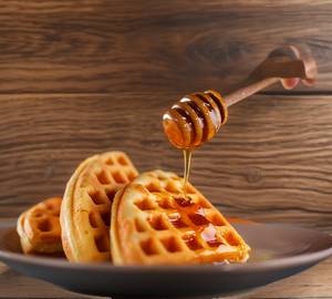 Honey  butter waffle