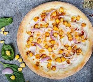 Corn and Onion Pizza