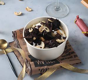 Lava Vanilla Ice Cream Sundae
