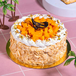 Mango Cream Cake.
