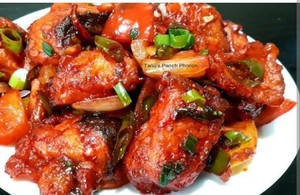 Chilly Garlic Fish Dry