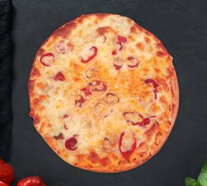 Paprika cheese pizza