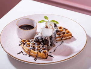 Chocolate Brownie Waffle