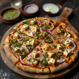 Makhani Paneer Pizza