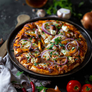 Veg Bbq Pizza